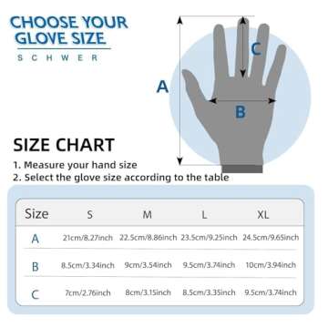 Schwer SlicePro ANSI A9 Cut Resistant Kitchen Gloves