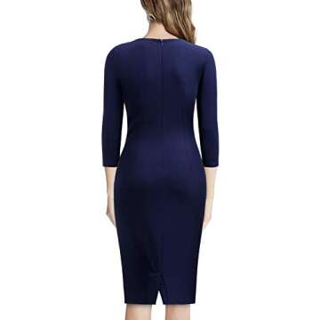 Elegant Miusol Women's Pencil Dress for Business and Parties