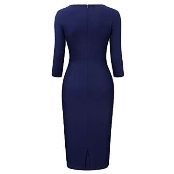 Elegant Miusol Women's Pencil Dress for Business and Parties