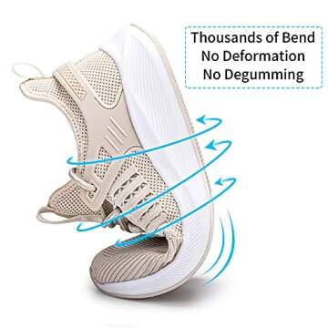 SDolphin Walking Shoes Women Workout - Lightweight Breathable Mesh Memory Foam Support Tennis Runnin...