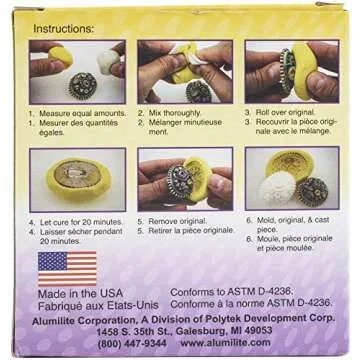 Alumilite Amazing Mold Putty Kit - Quick and Easy Molding