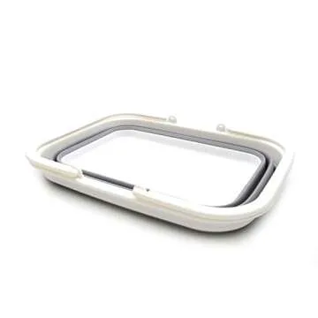 Space-Saving SAMMART 9.2L Collapsible Tub for Outdoors