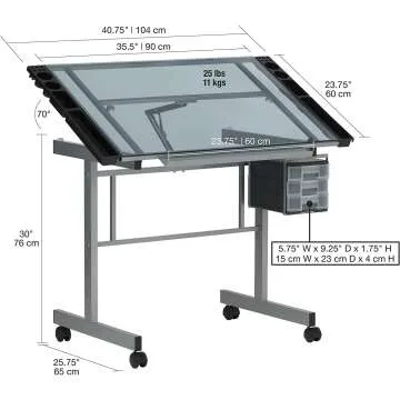 Studio Designs Vision Craft & Drawing Station Table