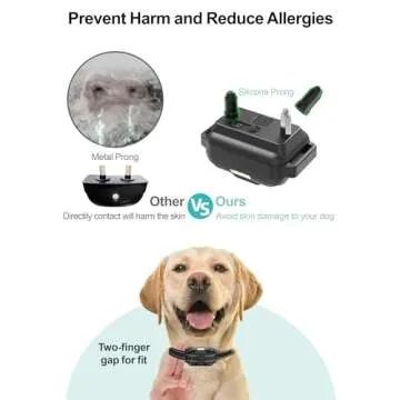 F-color Dog Shock Collar with Remote Control - 2600FT Dog Training Collar 3 Pack with Beep Vibration Shock and Light, Waterproof E Collar for Dogs Training for Large Medium Breeds