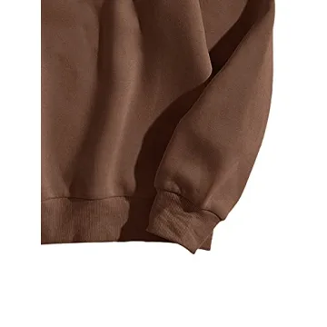 Verdusa Women’s Cozy Oversized Crew Neck Sweatshirt