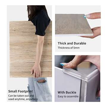 Goshoot 2 PCS Photo Backdrop Boards Kit for Stunning Photography