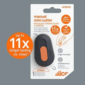 Slice Mini Utility Knife - Safe & Long Lasting Ceramic Cutter