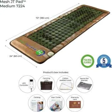 HealthyLine Infrared Heating Pad with Jade Stones