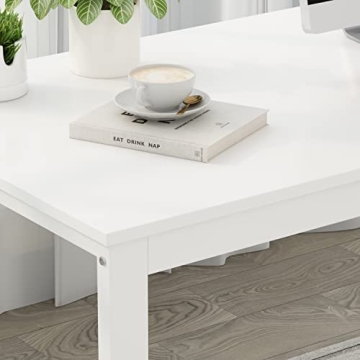 Stylish Homsee L-Shaped Computer Desk with Storage