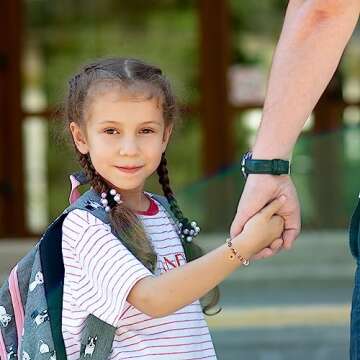 Dabem Back to School Gifts for Girls, 1st First Day of School Bracelets Gifts, Back to School Bracelet Gifts for Students, Back to School Supplies Gift School Girl Style