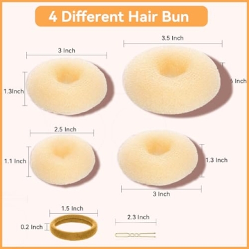 YaFex Hair Bun Maker Set for Stylish Hairstyles