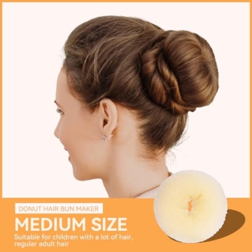 YaFex Hair Bun Maker Set for Stylish Hairstyles