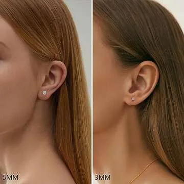 Premium Flat Back Earrings for Everyday Comfort and Style