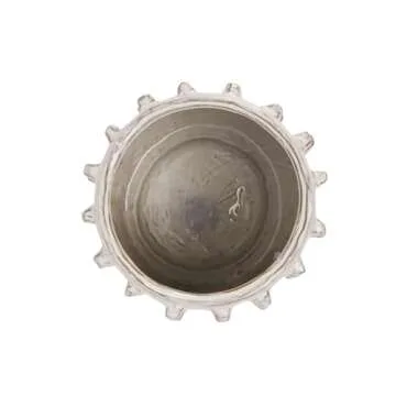 Creative Co-Op Sculptural Raised Dots Planter for Home