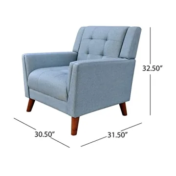 Stylish Mid Century Modern Fabric Arm Chair for All