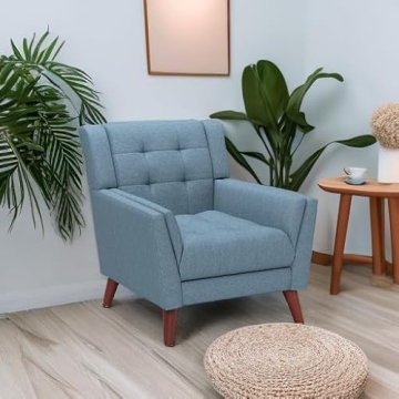 Stylish Mid Century Modern Fabric Arm Chair for All