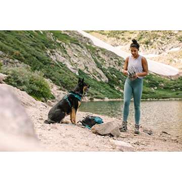 Ruffwear, Highlands Dog Pad, Portable Dog Bed for Outdoor Use, Cloudburst Gray, Large