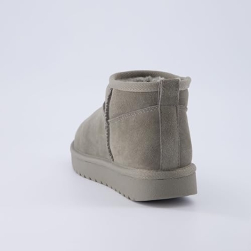 CUSHIONAIRE Women's Suede Ankle Snow Boots - Cozy Style