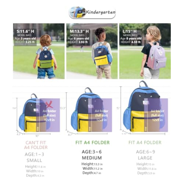Stylish Kids Backpacks for Toddlers Aged 3-5 Years