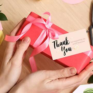 120 Thank You Cards for Small Business Support