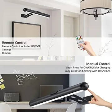 MIOBLUE Rechargeable Picture Light with Remote Control