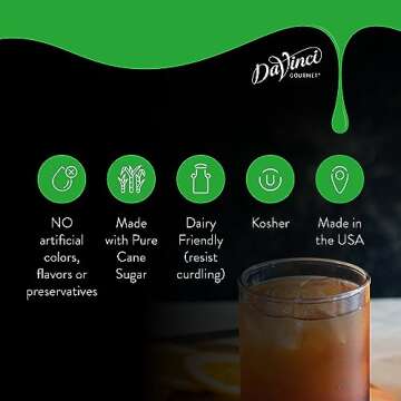 DaVinci Gourmet Old Fashioned Syrup, 25.4 Fluid Ounces (Pack of 1)