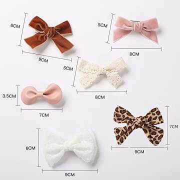Baby Hair Clips for Girls - Non Slip, Soft, and Adorable