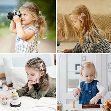 Baby Hair Clips for Girls - Non Slip, Soft, and Adorable