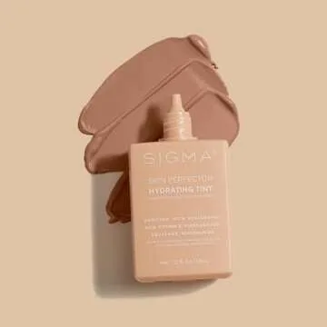 Sigma Beauty Skin Perfector – Hydrating Skin Tint Foundation for Lightweight, Buildable Coverage, ...