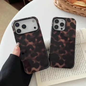 Stylish Tortoise Shell iPhone 17 Pro Case for Women