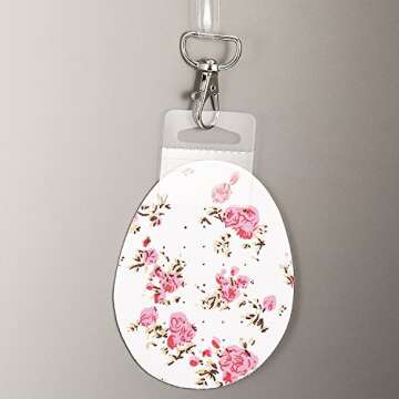 TecUnite Clear Adhesive Hanging Tags for Easy Displays