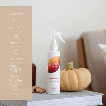 Grow Fragrance - Natural Non-Toxic Air Freshener 3-Pack