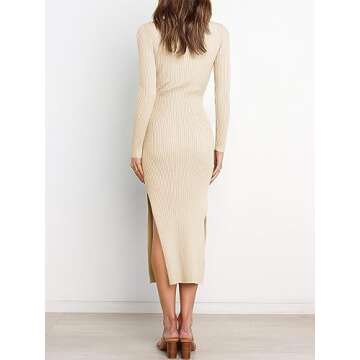 Stylish ANRABESS Womens Sweater Dress for All Occasions