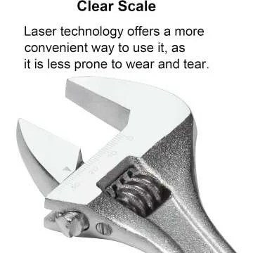 Jetech 8 Inch Adjustable Wrench - Durable & Versatile