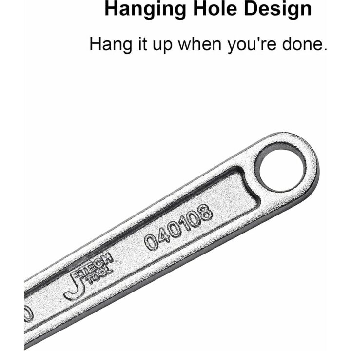 Jetech 8 Inch Adjustable Wrench - Durable & Versatile