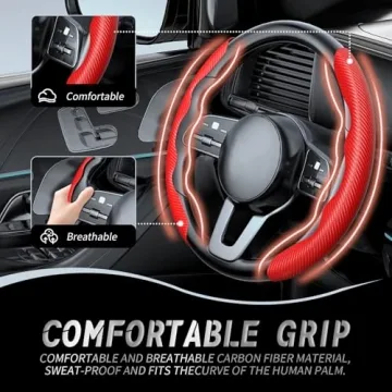 Upgrade Your Drive with WOCOCN Carbon Fiber Cover