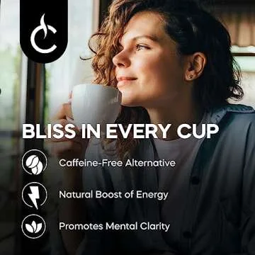 Cafe Capomo Coffee Alternative, Maya Nut Herbal Coffee Substitute, Caffeine & Acid Free Coffee Replacement, Classic Dark Roast, 11 oz., 25 Years of Premium Service