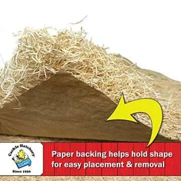 Excelsior Nest Box Pads - Eco-Friendly Chicken Bedding 13x13