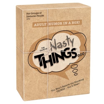 Nasty THINGS Adult Party Game for Outrageous Fun