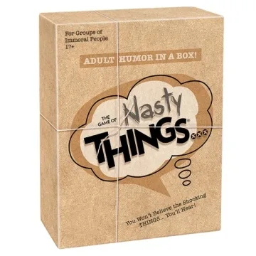 Nasty THINGS Adult Party Game for Outrageous Fun