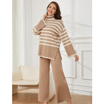 Tanming Women's Stylish Sweater Set for All Occasions