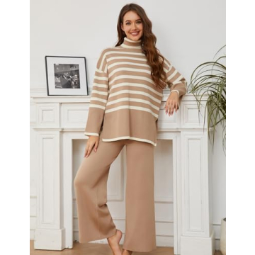 Tanming Women's Stylish Sweater Set for All Occasions