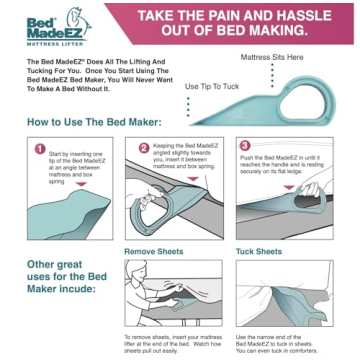 Effortless Bed Making with Bed MadeEZ Mattress Lifter