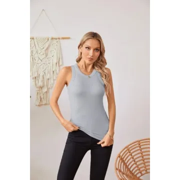 VICHYIE Summer Women's Tanks - Soft and Stylish Tops