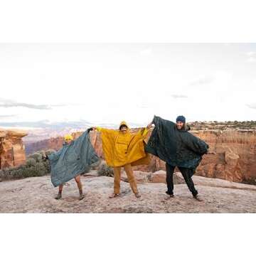 Therm-a-Rest Honcho Poncho Wearable Hoodie Blanket - Versatile Outdoor Comfort