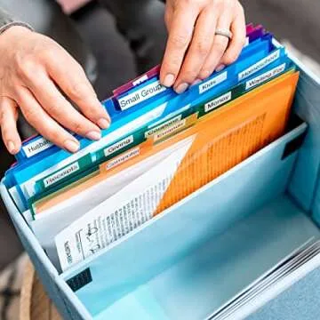 Complete Sunday Basket: The Ultimate Paper Organizer Solution