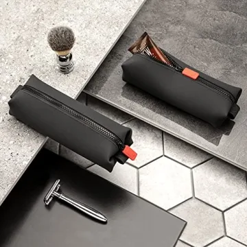 Koby Mini Dopp Kit for Men - Silicone Toiletry Bag