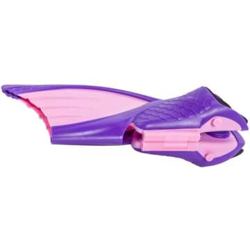 Body Glove Travel (Foldable) Monofin - PNK/PRP , Large