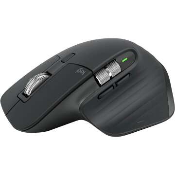 Logitech MX Master 3S Wireless Mouse - Ergonomic & Fast