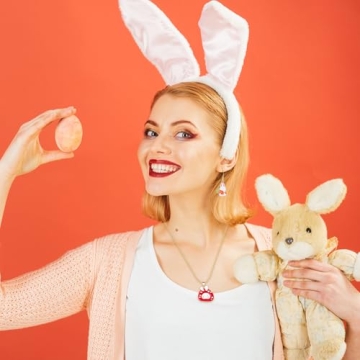 Kingdder Easter Charms for Crafting 100 Pcs DIY Jewelry